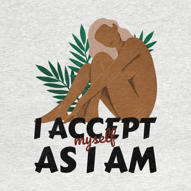 accept myself by asian tee